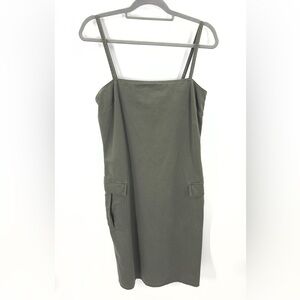 Vintage Ralph Lauren Polo Jeans Co Cargo Dress Womens 8 Military Y2K 90s Utility